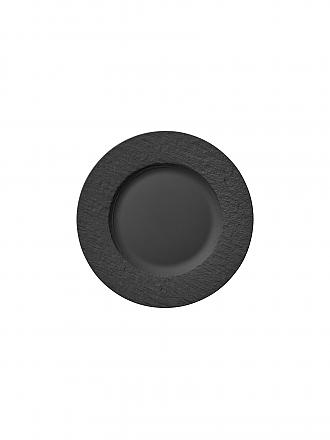 VILLEROY & BOCH | Piatto piano "Manufacture Rock" 27 cm (Nero)