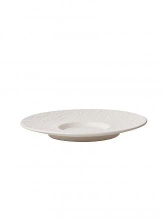 VILLEROY & BOCH | Sottopiatto per caffè latte "Manufacture Rock" 17 cm (Blanc)