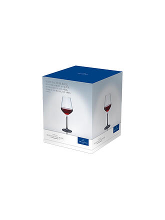 VILLEROY & BOCH | Calice da vino rosso Manufacture Rock, set da 4, 470 ml