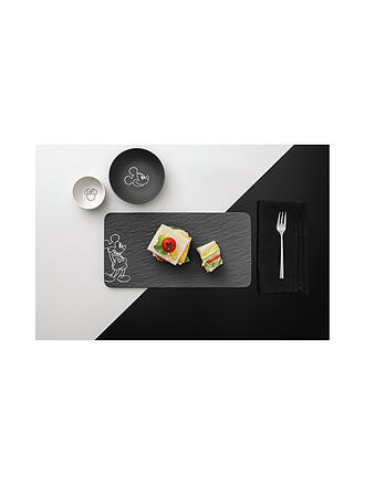 VILLEROY & BOCH | Piatto da portata 35x18 cm MANUFACTURE-MICKEY MOUSE Nero