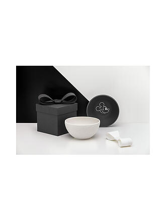 VILLEROY & BOCH | Set di ciotole per cereali da 2 pezzi 430ml MANUFACTURE - MICKEY MOUSE Nero/Bianco