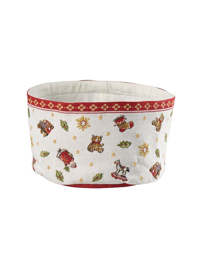 Toy's Delight - Cesto per il pane Gobelin 15x23 cm multicolore
