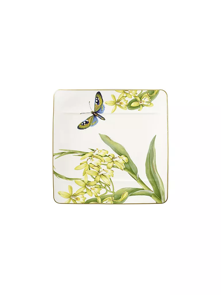 VILLEROY & BOCH SIGNATURE | Piatto da colazione "Amazonia" 23x23 cm | Multicolore