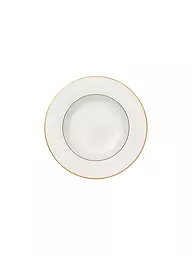 VILLEROY & BOCH SIGNATURE | Piatto fondo "Anmut Gold" 24 cm | Bianco