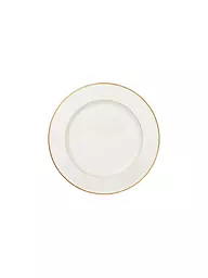 VILLEROY & BOCH SIGNATURE | Piatto rotondo piano "Anmut Gold" 32cm | Bianco