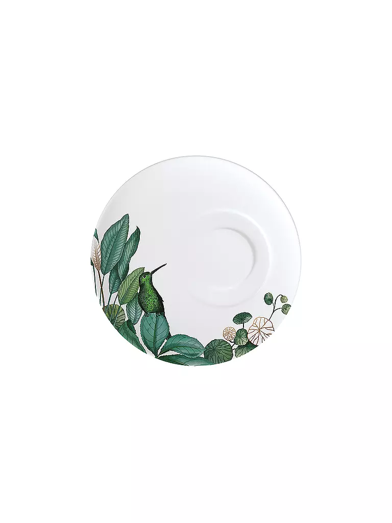 VILLEROY & BOCH SIGNATURE | Sottotazza per caffè/tè 18,5x18,5 cm Avarua Bianco | Multicolore