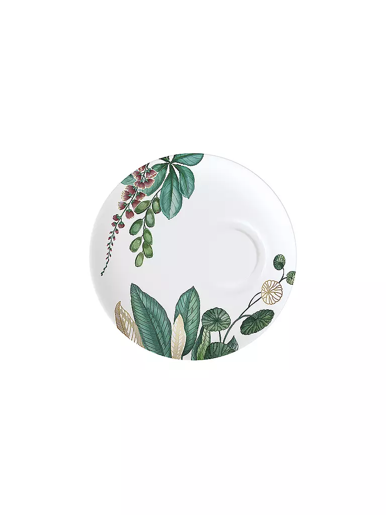 VILLEROY & BOCH SIGNATURE | Sottotazza per Moka/Espresso 14,5x14,5cm Avarua Bianco | Multicolore