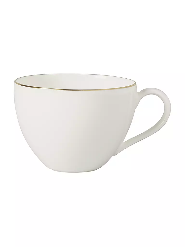 VILLEROY & BOCH SIGNATURE | Tazza da caffè "Anmut Gold" 0,20 l | Bianco