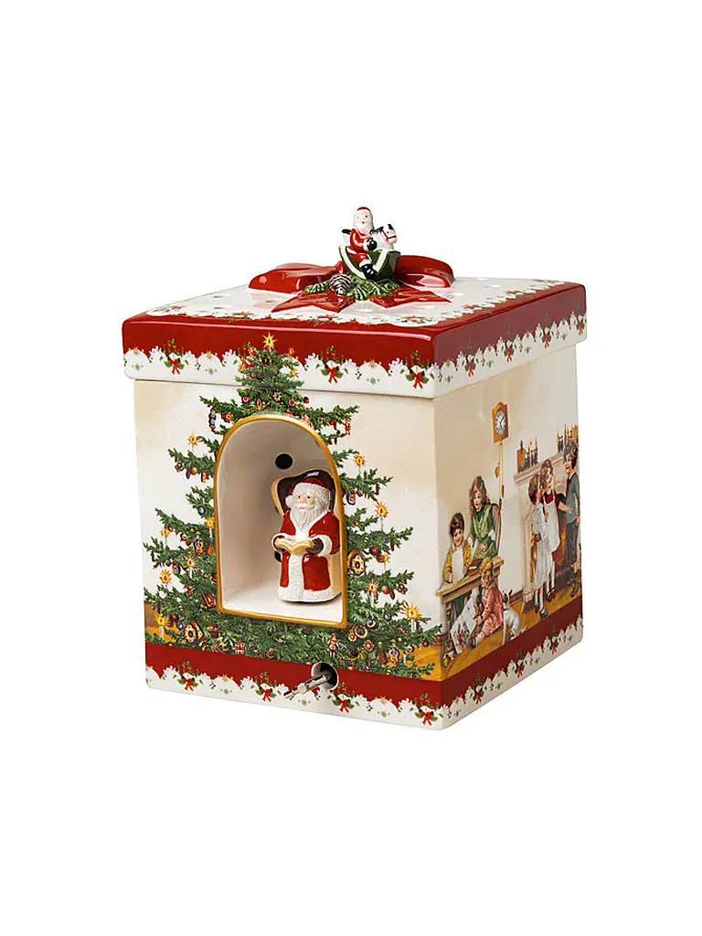 VILLEROY & BOCH | Carillon Toy's Delight Pacco quadrato 17x17x21cm | Multicolore