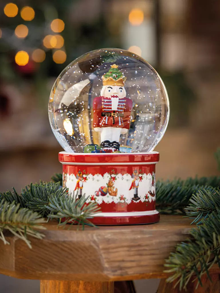 VILLEROY & BOCH | Christmas Toys Palla di neve Schiaccianoci 13x13x17cm | Multicolore