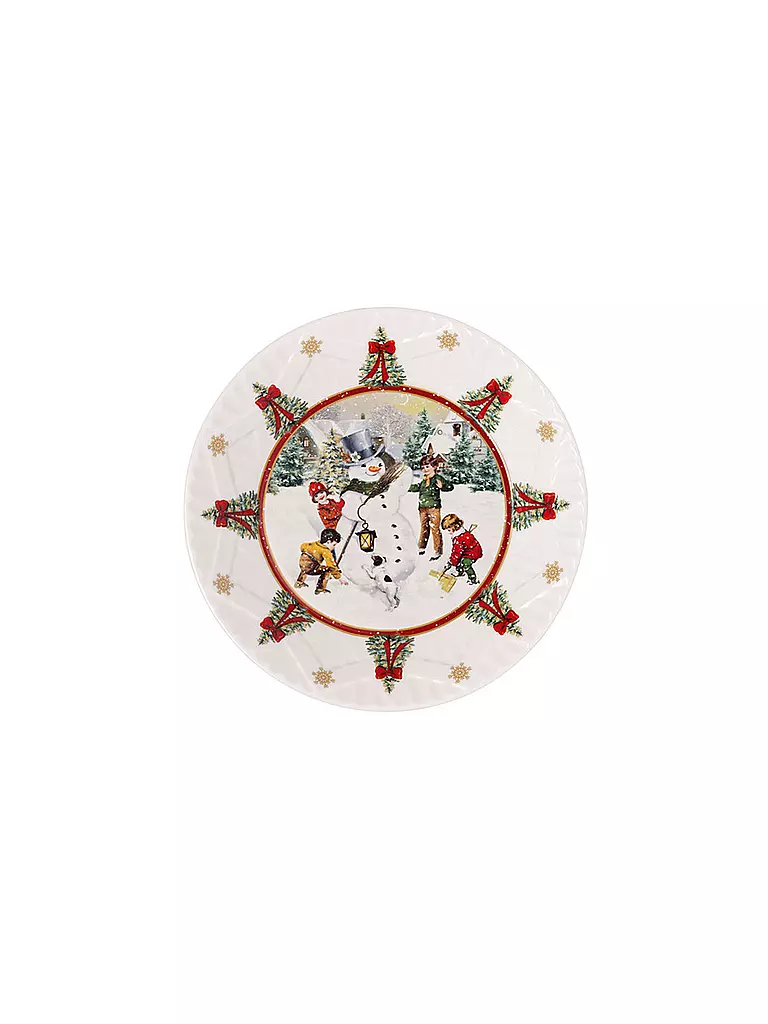 VILLEROY & BOCH | Ciotola natalizia Toys Fantasy 24 cm Pupazzo di neve | Multicolore