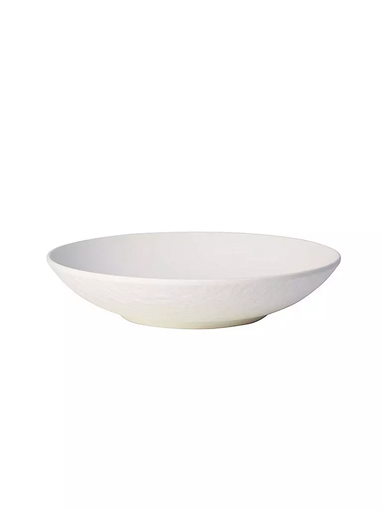 VILLEROY & BOCH | Ciotola piatta "Manufacture Rock" 24 cm (Blanco) | Bianco