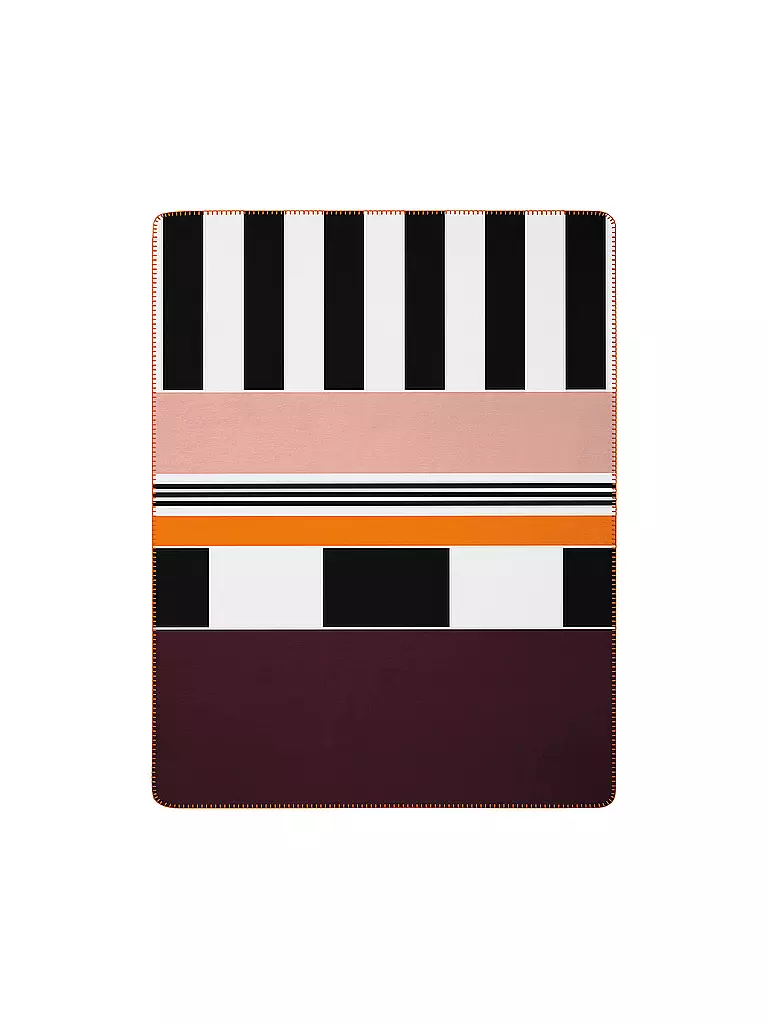 VILLEROY & BOCH | Coperta da salotto 150x200cm MEMPHIS Nero/Bianco | Nero