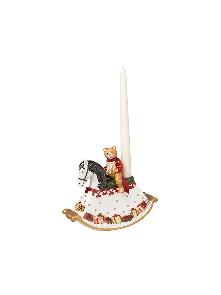 VILLEROY & BOCH | Decorazione natalizia cavallo a dondolo Toy's Delight 21,5x9x17cm |