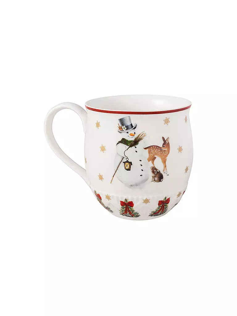 VILLEROY & BOCH | Jumbotazza natalizia Toys Fantasy 0,53l Pupazzo di neve | Multicolore
