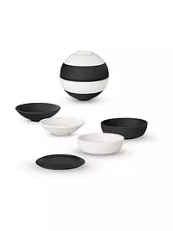 VILLEROY & BOCH | La Petite Boule BLACK&WHITE ICONIC 5 pz | Nero