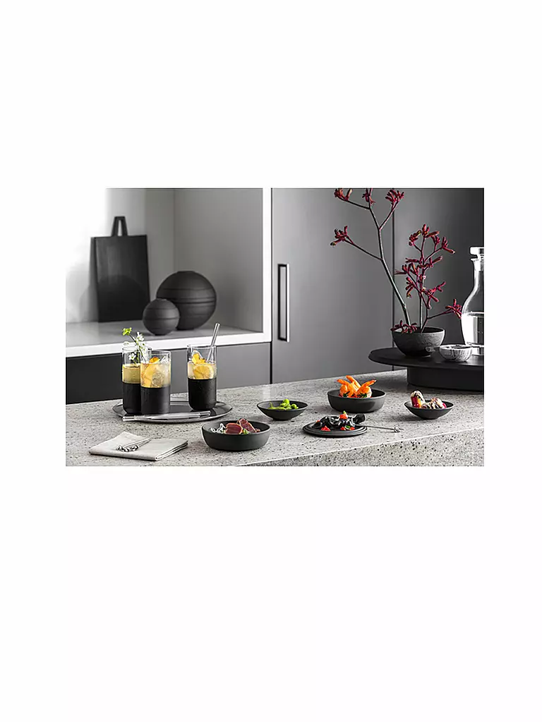 VILLEROY & BOCH | La Petite Boule BLACK ICONIC 5 pz | Nero