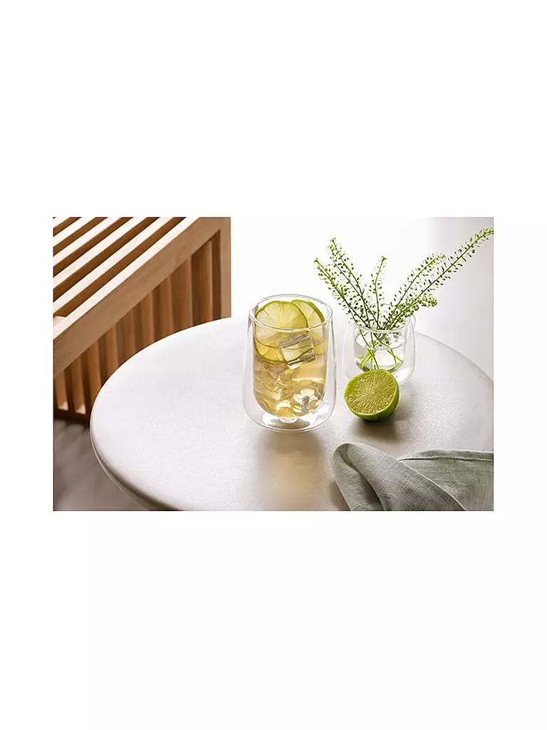 VILLEROY & BOCH | Latte Macchiato Glas Set 2tlg. ARTESANO H&C 360ml | Trasparente