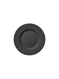 VILLEROY & BOCH | Piatto da colazione "Manufacture Rock" 22 cm (Nero) | Nero