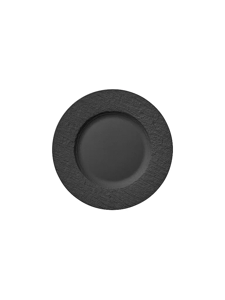 VILLEROY & BOCH | Piatto da colazione "Manufacture Rock" 22 cm (Nero) | Nero