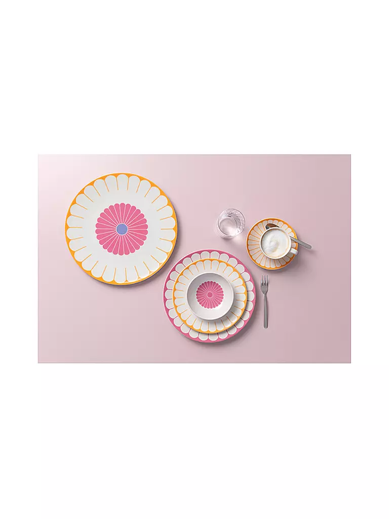 VILLEROY & BOCH | Piatto da dessert 21cm FLEUR CASSIS | Rosa