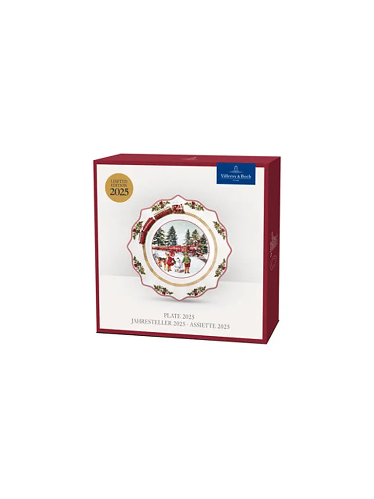 VILLEROY & BOCH | Piatto dell'anno 2025 24 cm Toy's Delight | Multicolore