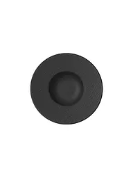 VILLEROY & BOCH | Piatto per pasta "Manufacture Rock" 28,5 cm (Grigio) | Nero