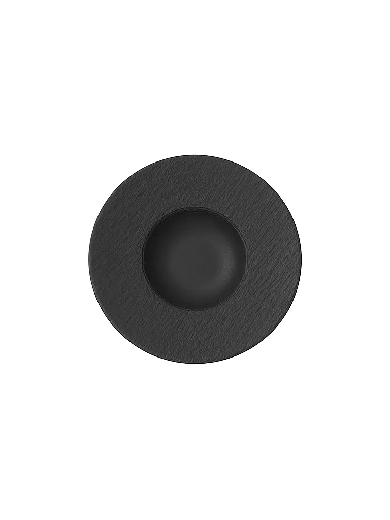 VILLEROY & BOCH | Piatto per pasta "Manufacture Rock" 28,5 cm (Grigio) | Nero