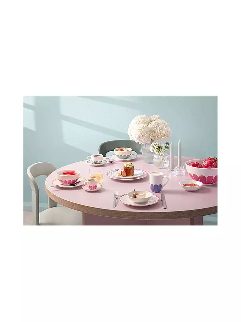 VILLEROY & BOCH | Piatto piano 26,5 cm FLEUR CASSIS | Rosa