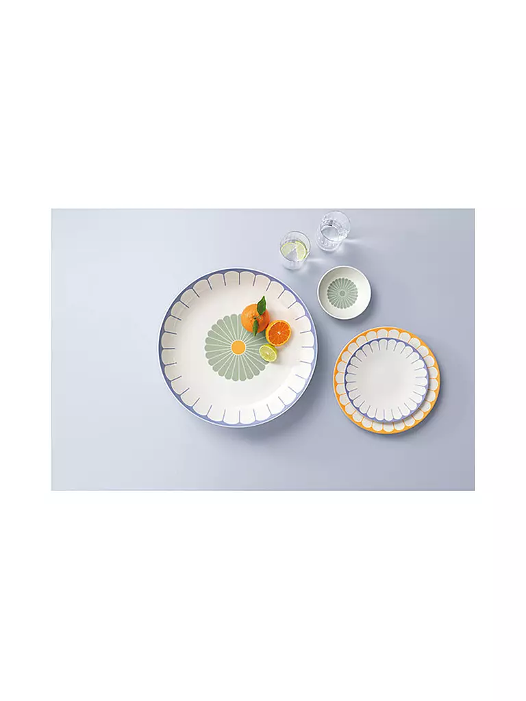VILLEROY & BOCH | Piatto piano 26,5 cm FLEUR SOLEIL | Arancione