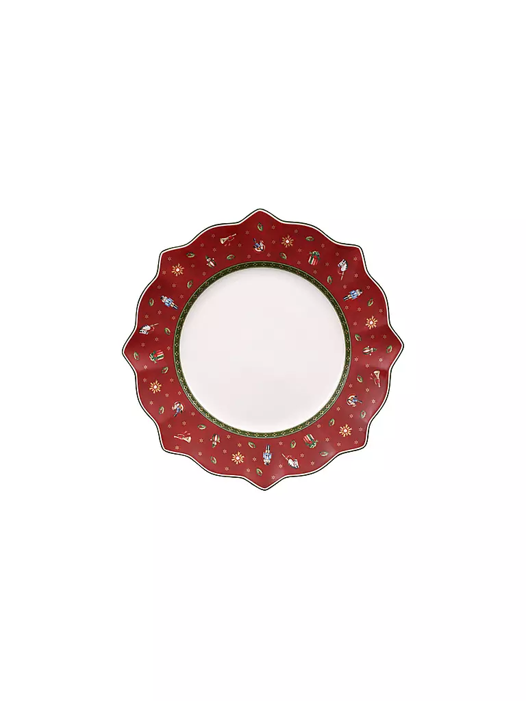 VILLEROY & BOCH | Piatto piano 29 cm "Toy's Delight" | Rosso scuro