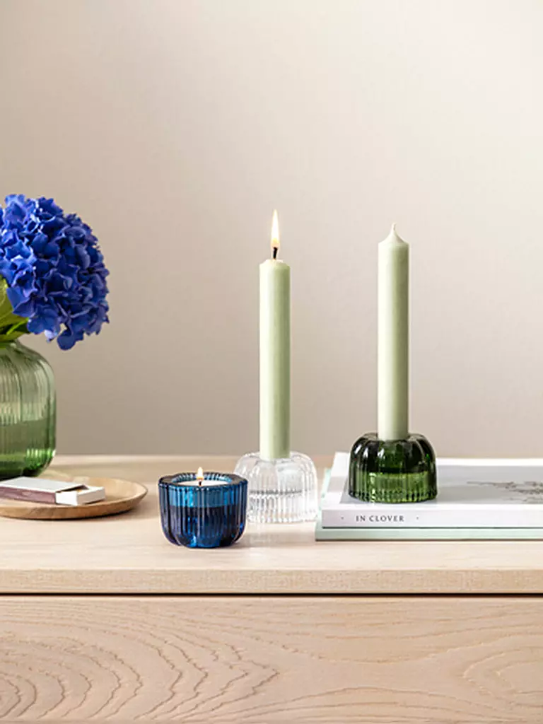 VILLEROY & BOCH | Portacandela 2in1 6x4,5cm FLEUR | Trasparente