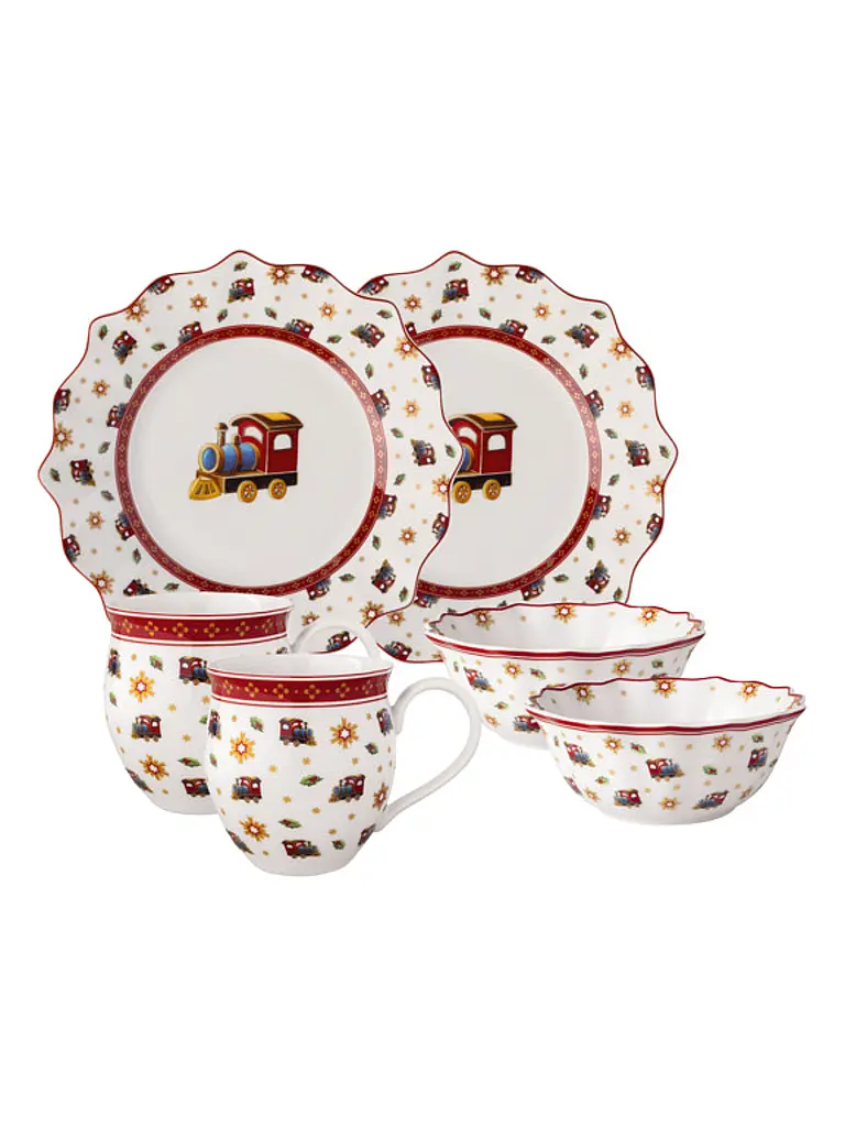 VILLEROY & BOCH | Set colazione locomotiva 6 pz. Toy's Delight | Multicolore