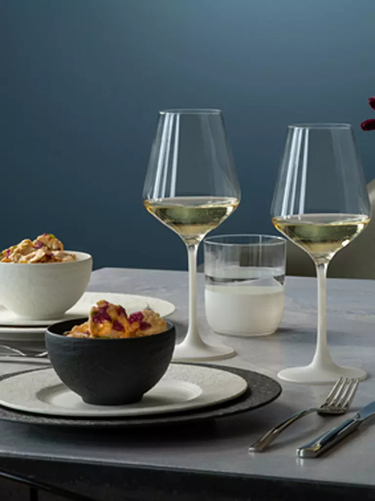VILLEROY & BOCH | Set da 4 bicchieri da vino bianco MANUFACTURE ROCK BLANC GLAS | 