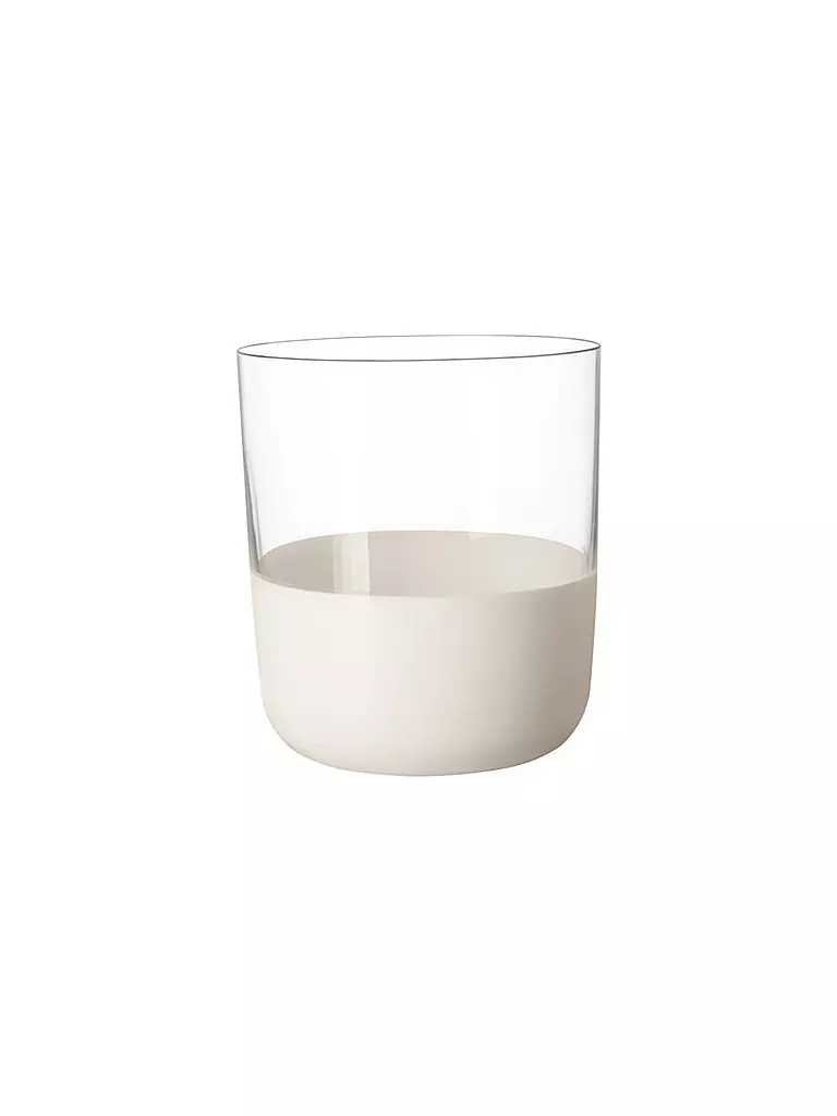 VILLEROY & BOCH | Set di 4 bicchieri da whisky MANUFACTURE ROCK BLANC GLAS | Bianco