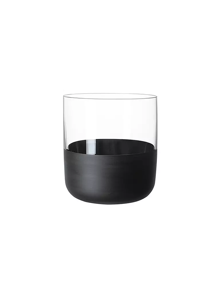 VILLEROY & BOCH | Set di 4 bicchierini da liquore MANUFACTURE ROCK 40ml | Nero