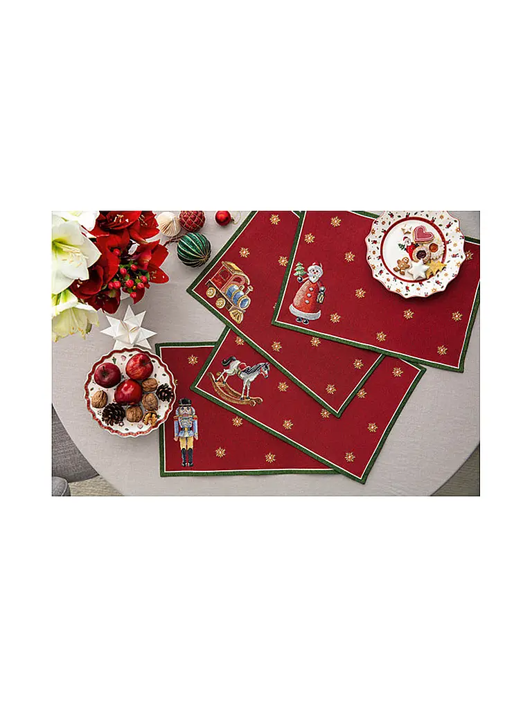 VILLEROY & BOCH | Set di 4 sottopiatti 32x48 cm Toy's Delight | 