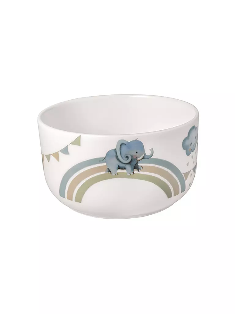 VILLEROY & BOCH | Set di stoviglie per bambini da 7 pezzi Walk Like An Elephant | Beige
