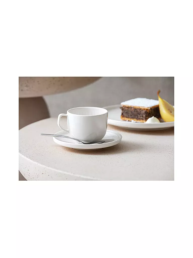 VILLEROY & BOCH | Sottotazza da caffè AFINA 14 cm | Bianco