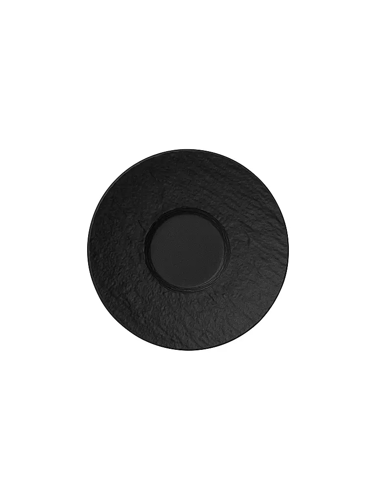 VILLEROY & BOCH | Sottotazza per moka/espresso "Manufacture Rock" 12 cm (Nero) | Nero