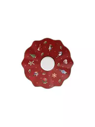 VILLEROY & BOCH | Toy's Delight Piattino per Moka/Espresso | Rosso scuro