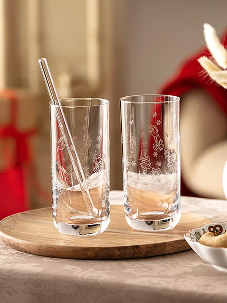VILLEROY & BOCH | Toy's Delight Set di bicchieri da long drink, 2 pezzi, 149 mm | Trasparente