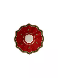 VILLEROY & BOCH | Toy's Delight Sottotazza per Caffè Latte | Rosso scuro