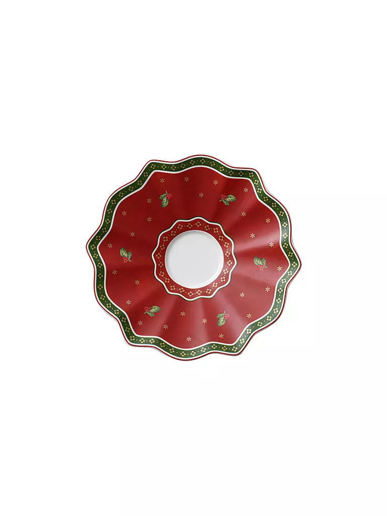 VILLEROY & BOCH | Toy's Delight Sottotazza per Caffè Latte | Rosso scuro