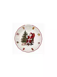 VILLEROY & BOCH | Toy's Fantasy Ciotola con rilievo di Babbo Natale, 24x25x4,6 cm | Multicolore