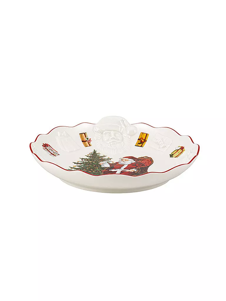 VILLEROY & BOCH | Toy's Fantasy Ciotola con rilievo di Babbo Natale, 24x25x4,6 cm | 