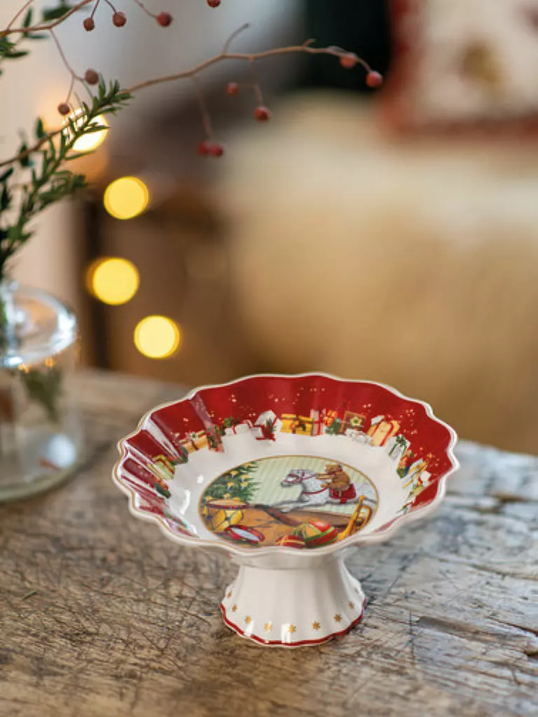 VILLEROY & BOCH | Toy's Fantasy Ciotola su piede piccola, Regali 14,5x14,5x7,5cm | Multicolore