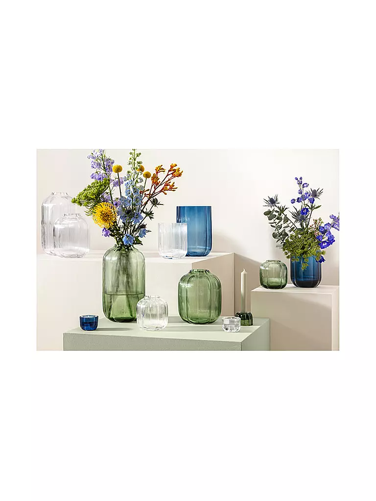 VILLEROY & BOCH | Vaso 19cm FLEUR VERT | Verde scuro
