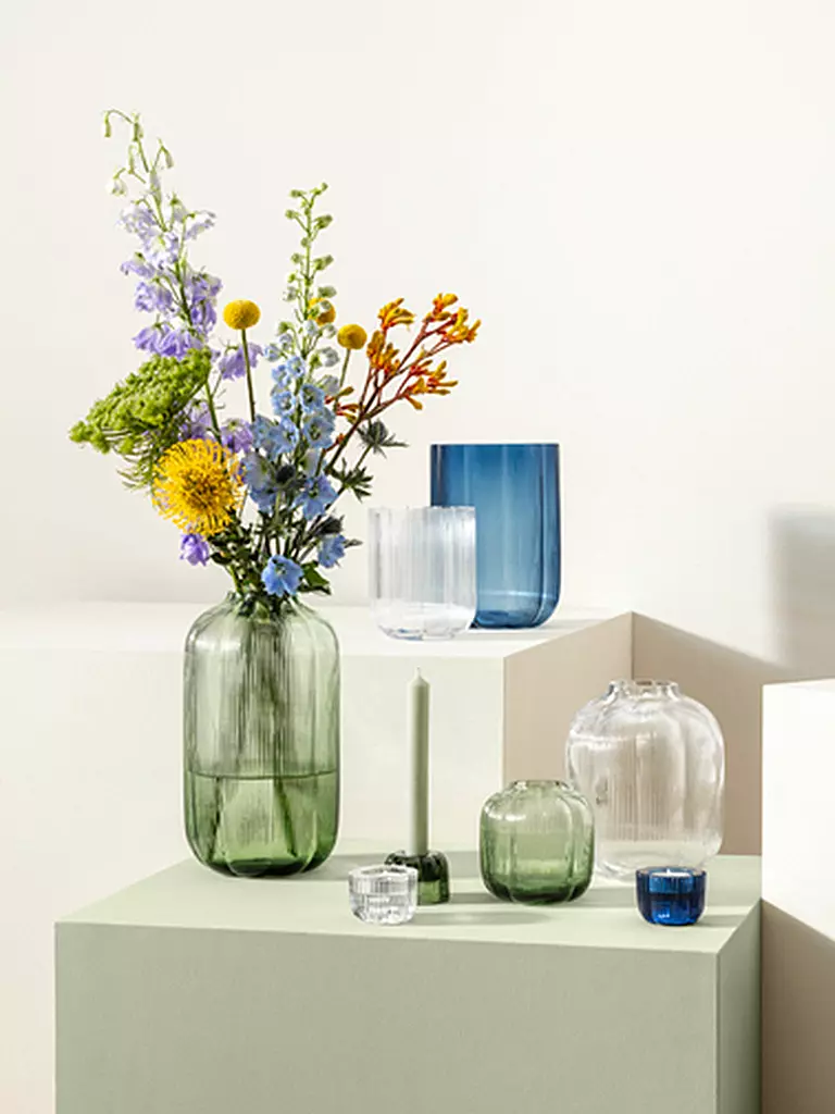 VILLEROY & BOCH | Vaso 28cm FLEUR VERT | Verde scuro