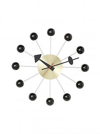 VITRA | Orologio da parete "Ball Clock" 33cm (Ottone/Nero)